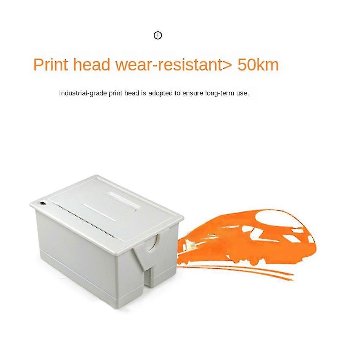 Em5822 Mini Thermal Printer Wireless Usb Receipt Ticket Printer With 58mm Printing Paper For Ios Android Windows Eu Plug