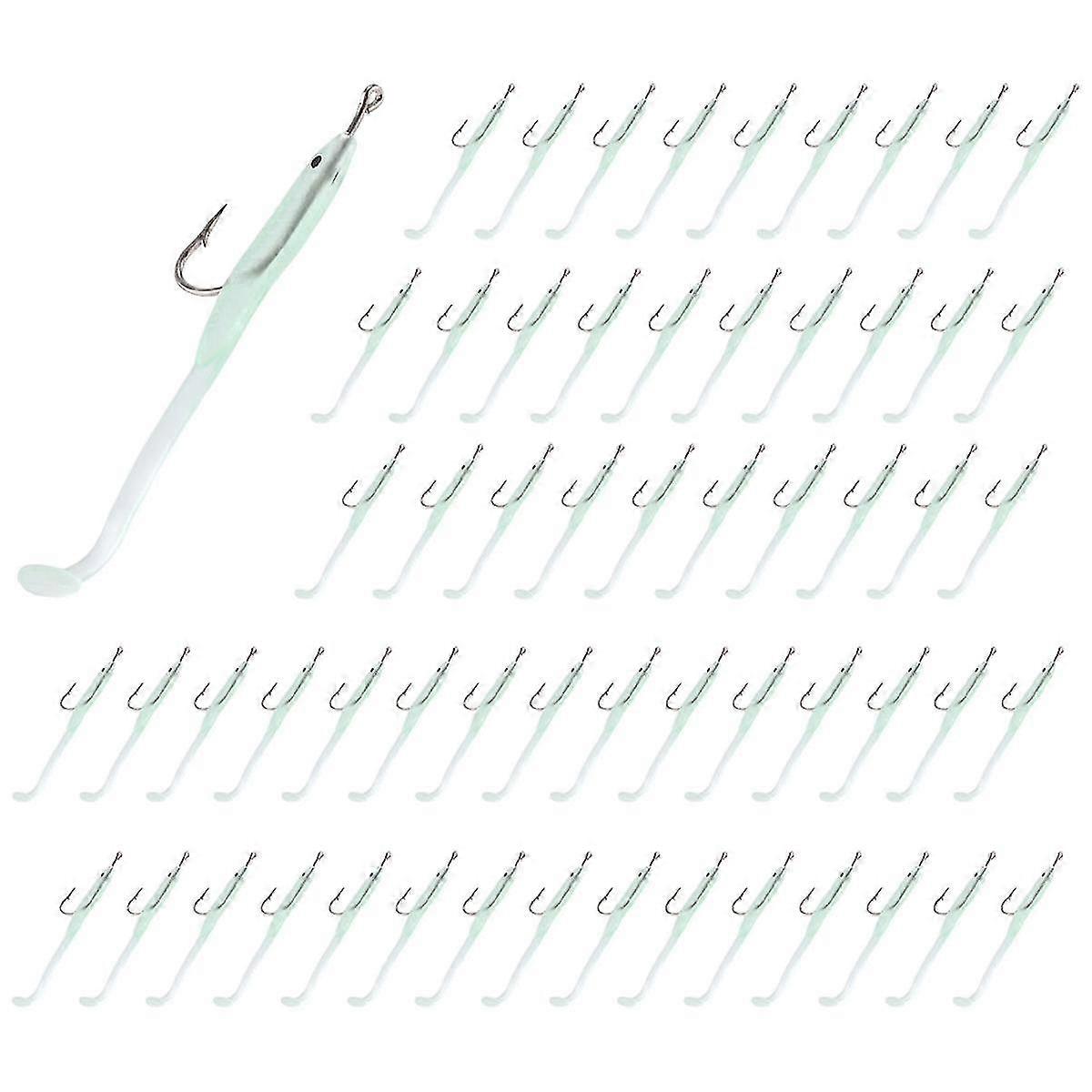 Haken-Aal-Angeln, weicher Köder, Köder mit Haken, weicher Köder, weicher Wurm, Angelausrüstung, kleines Zubehör