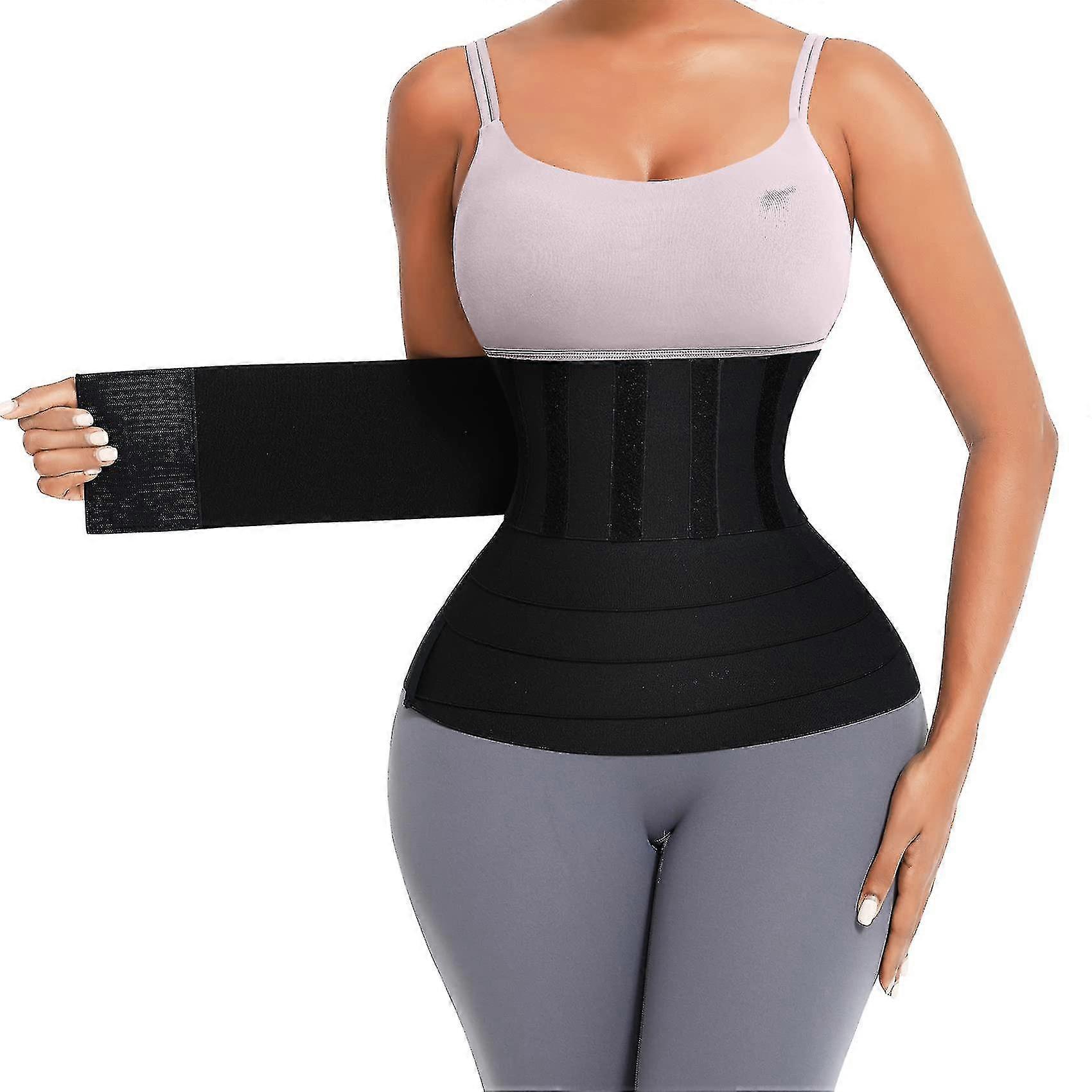 Waist Trainer til kvinder Talje Trimmer Wraps Til Mave Med Loop Snatch Bandage Wrap Plus Størrelse Mave Wrap