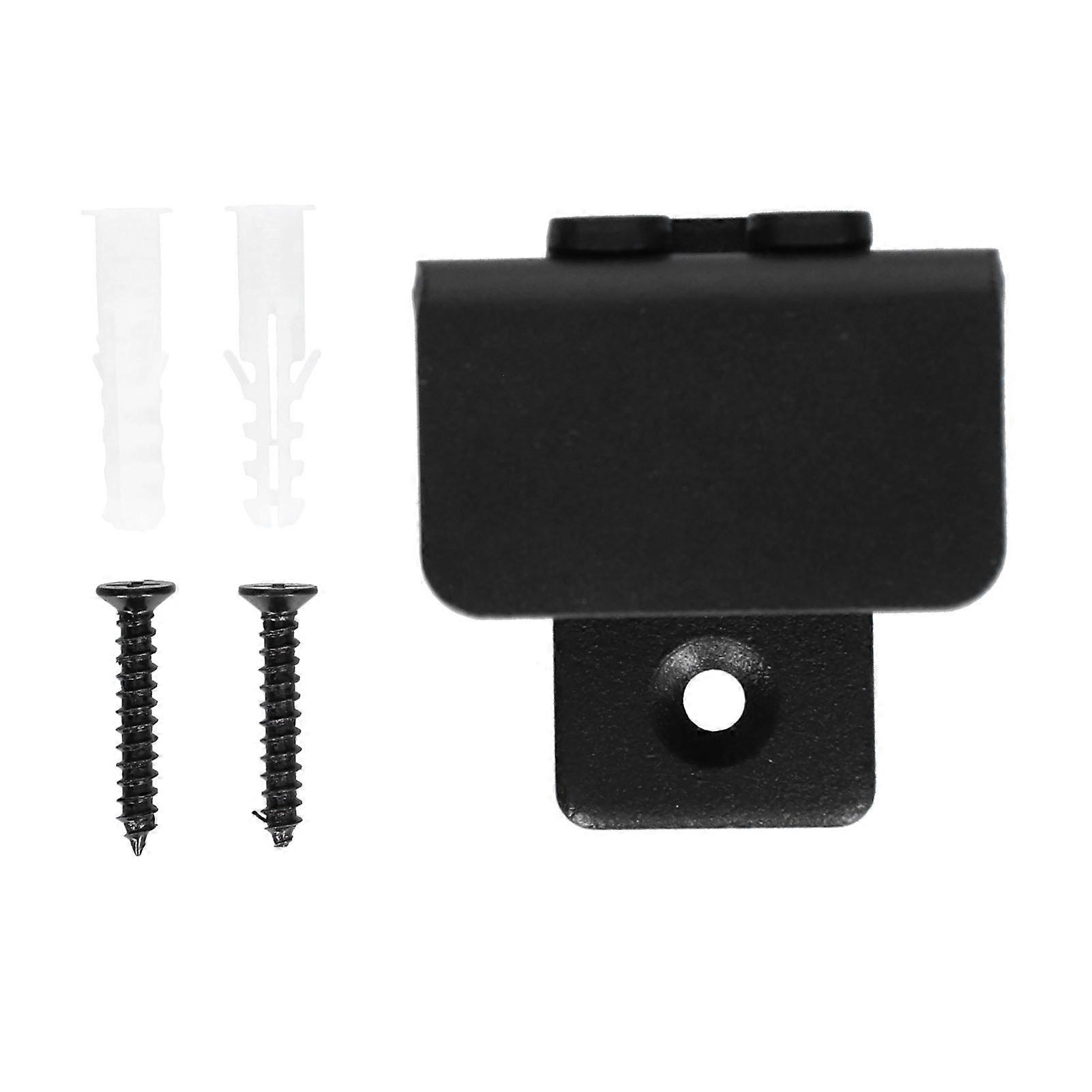 Guide de fenêtre à battant en acier au carbone Bouchon de battant Accueil Ouverture Plate Accessoire de fenêtre Noir