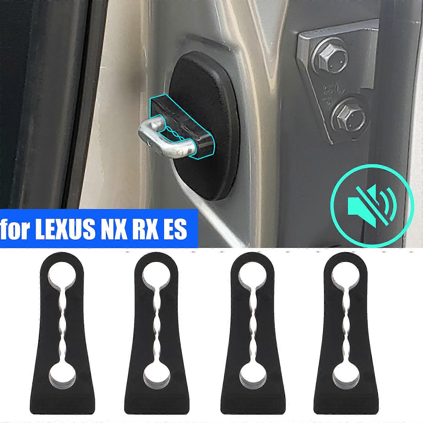 Car door lock shock absorber, for lexus nx lx rx is es gx, silent noise, phonic insulation