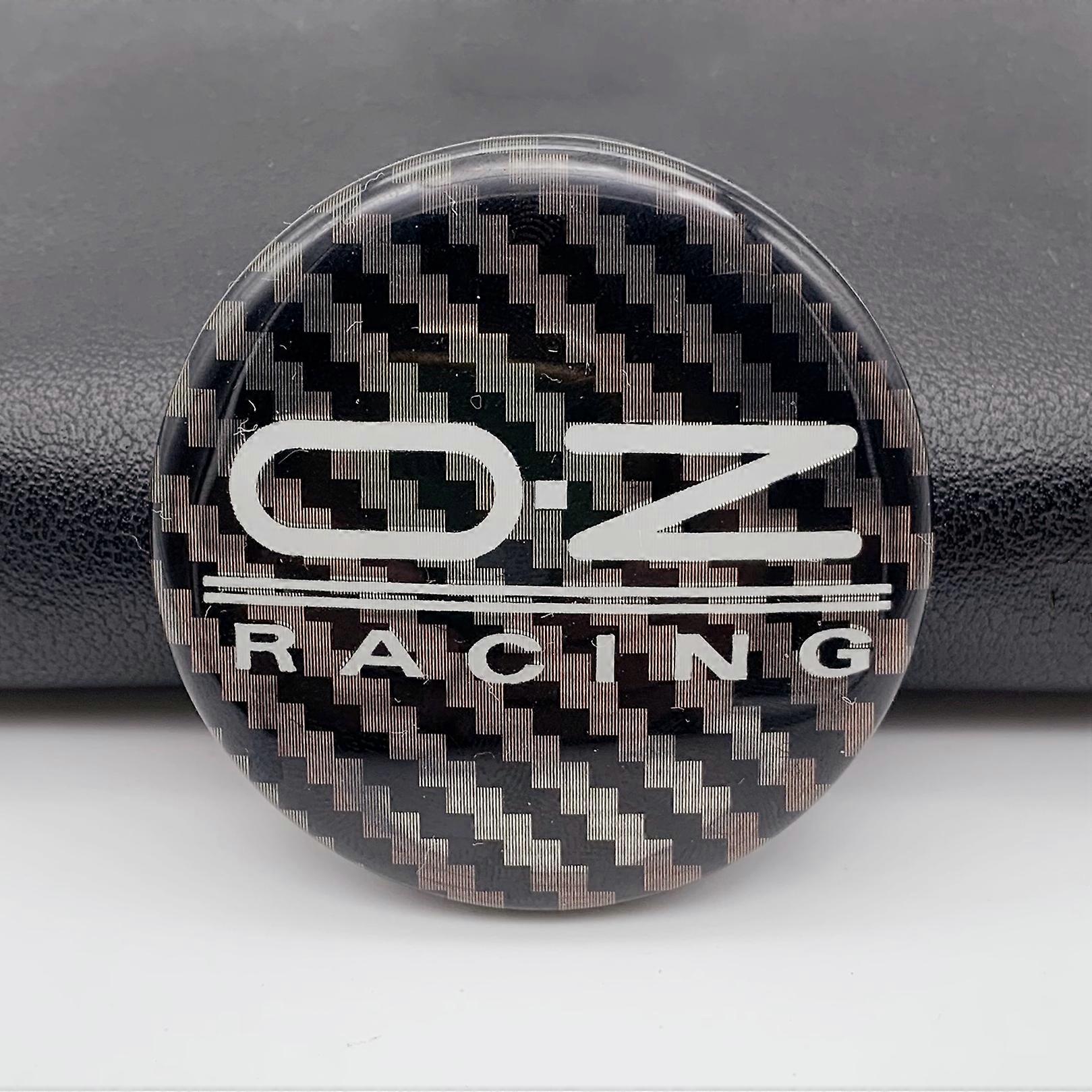 4 قطع O.Z M582 55MM غطاء ملصق OZ سباق السيارات عجلة مركز المحور قبعات سبائك عجلة ريم مركز محور غطاء كاب |أغطية مركز العجلات |
