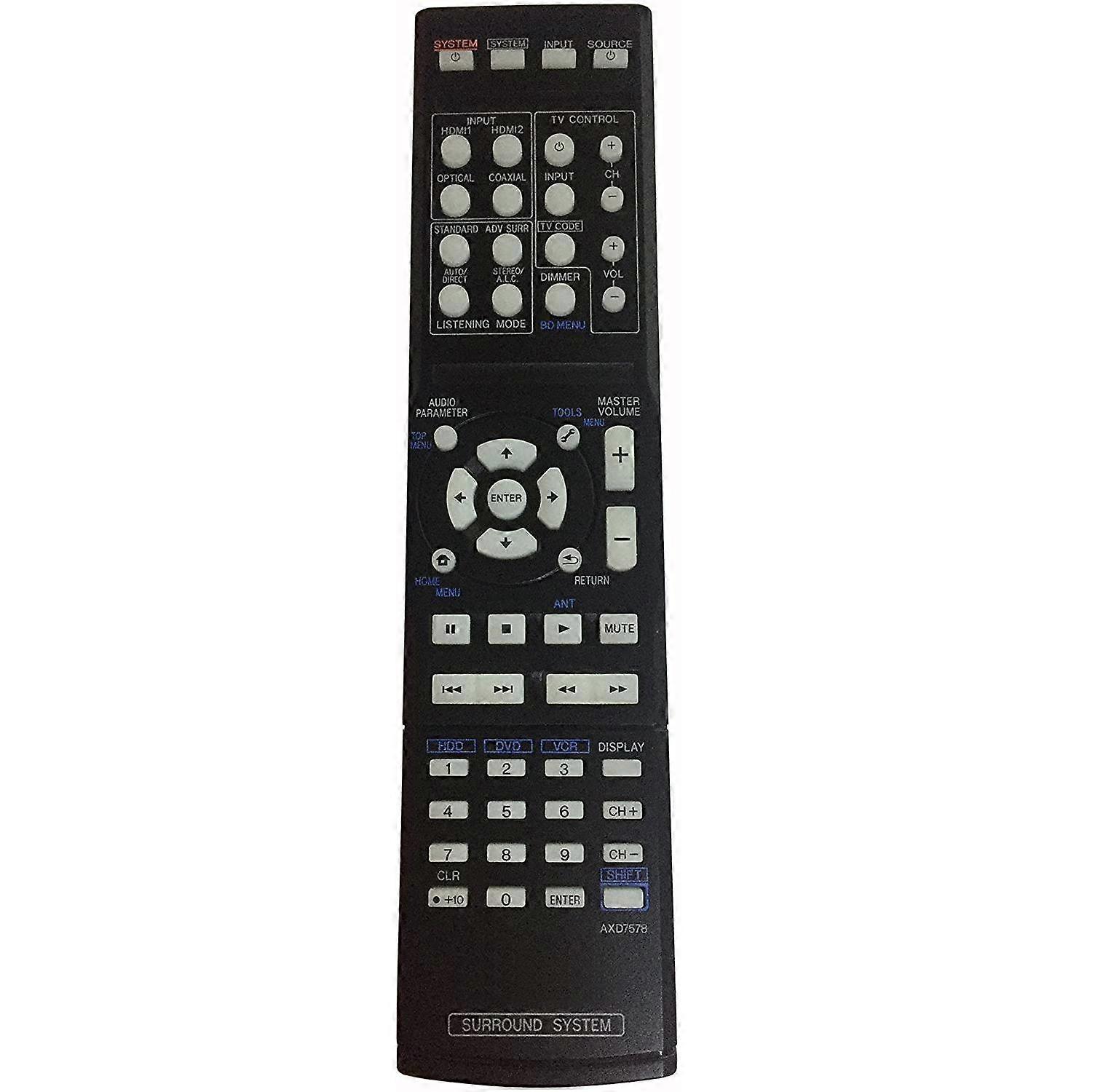 AXD7578 Remote Control For Pioneer AV Receiver