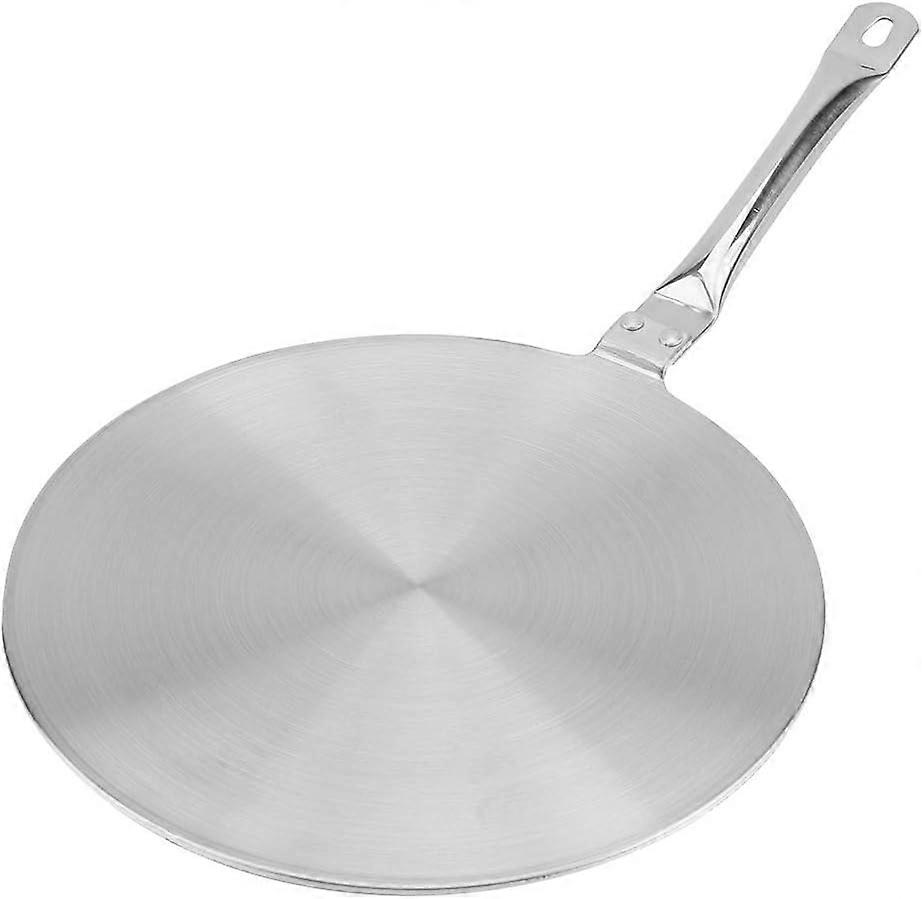 Induction Hob Adapter Food Warmer Induction Saucepan Kitchen Utensils Radiator with Handle Heat Resistant Induction Diffuser Plate (20cm)