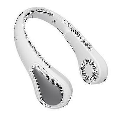 Usb Charging Leafless Hanging Neck Fan# Huadun
