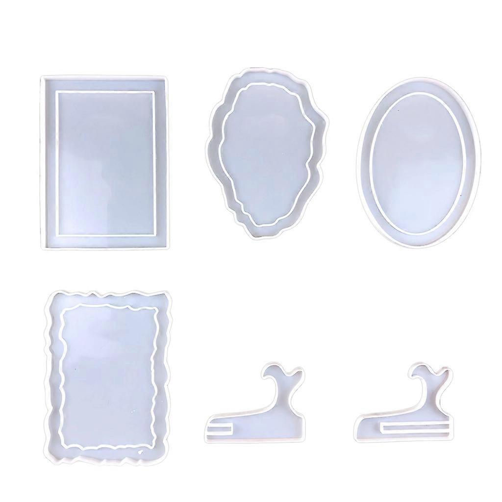Retro Photo Frame DIY Epoxy Plaster Decoration Modeling Tool Handmade Mold