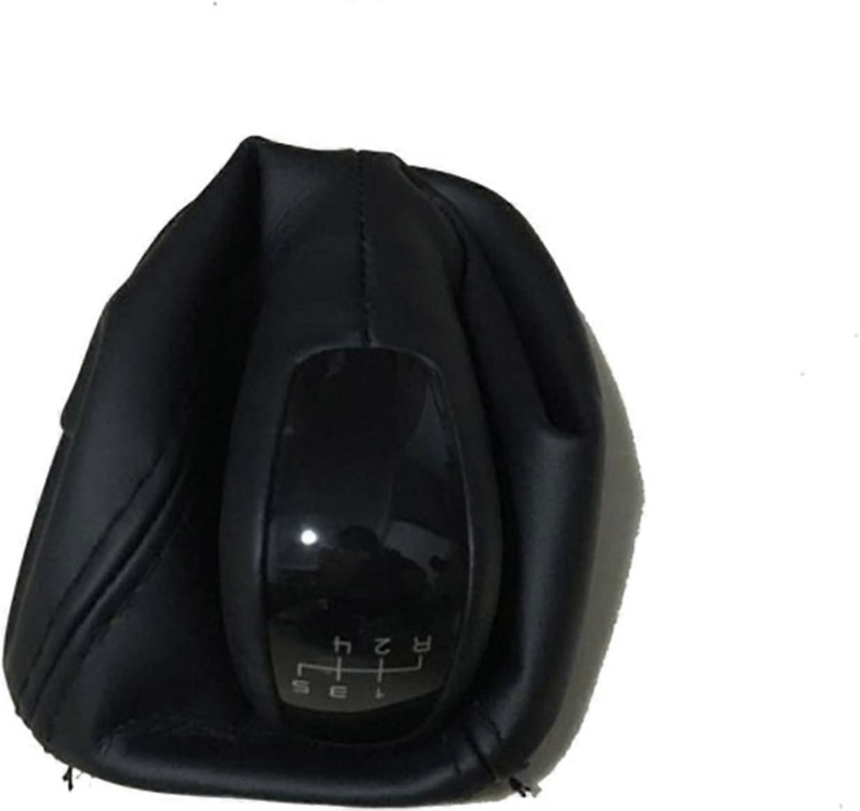 Shifter 5 Speed 6 Gear Car Shift Gear Knob with Leather Boot,for Mercedes,for Benz C CLass W203 S203 Elegance Car Styling (Size : 6 Speed)