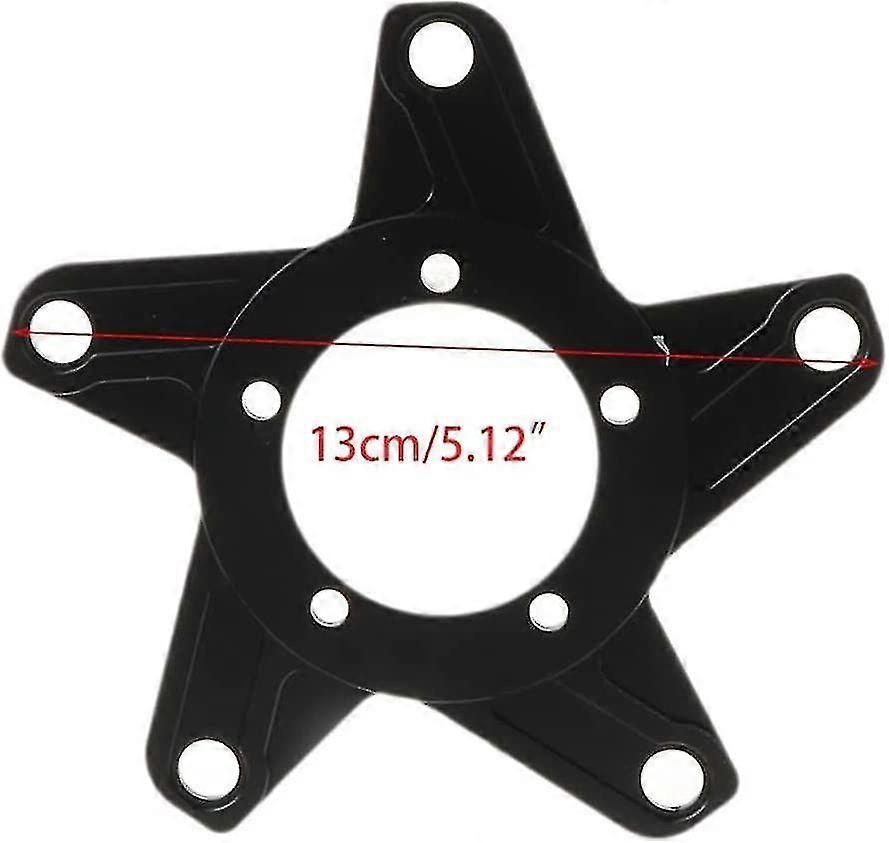 Chain Ring, 104bcd/130bcd Chain Ring Chainring Spider Adapter, Chainwheel Spider Adapter, Aluminum Alloy Drive Chainring Spider A 5 Claws (130bc