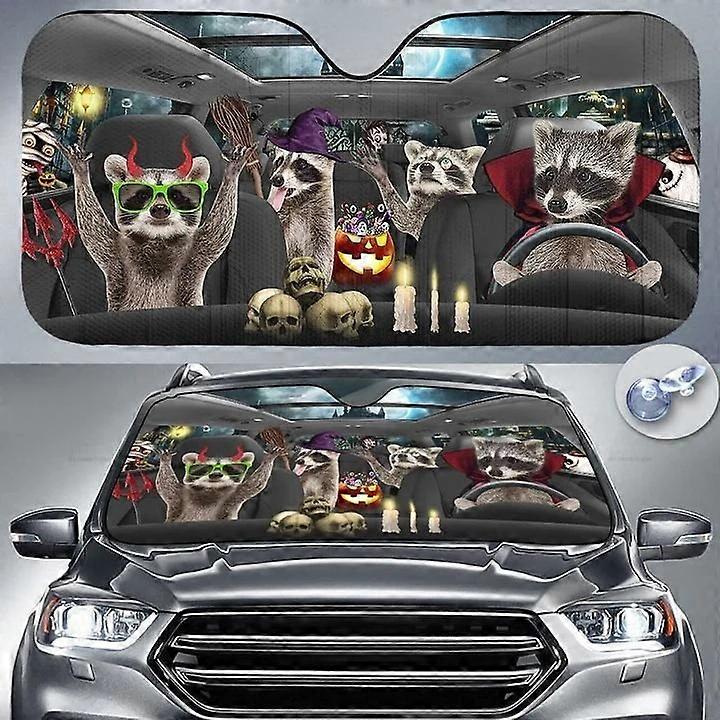Cross-Border Foreign Trade Hot 3D Printing Car Front Window Baffle Can Be Customized Logo Advertising Gift Sun Visor