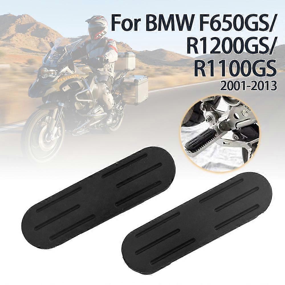 אופנוע משענת רגל קדמית צלחת יתד עבור ב.מ.וו R1200gs 20052013 F650gs 20012007 R1100gs יתדות רגליים כיסוי גומי