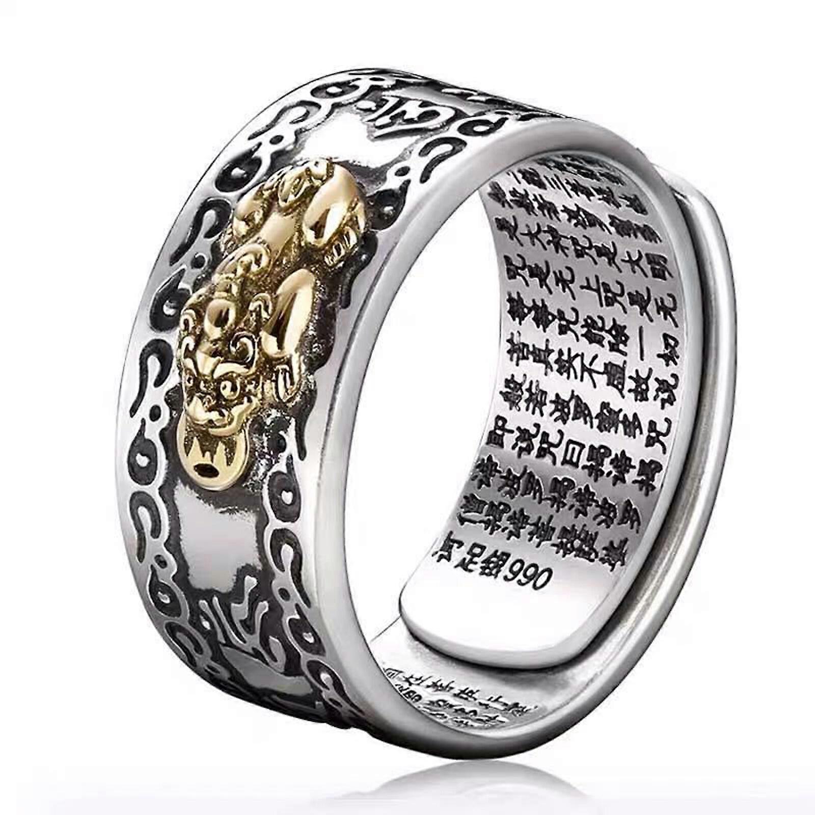 Ornament Ring Ring Retro Men's Durable Adjustable Creative Accessories