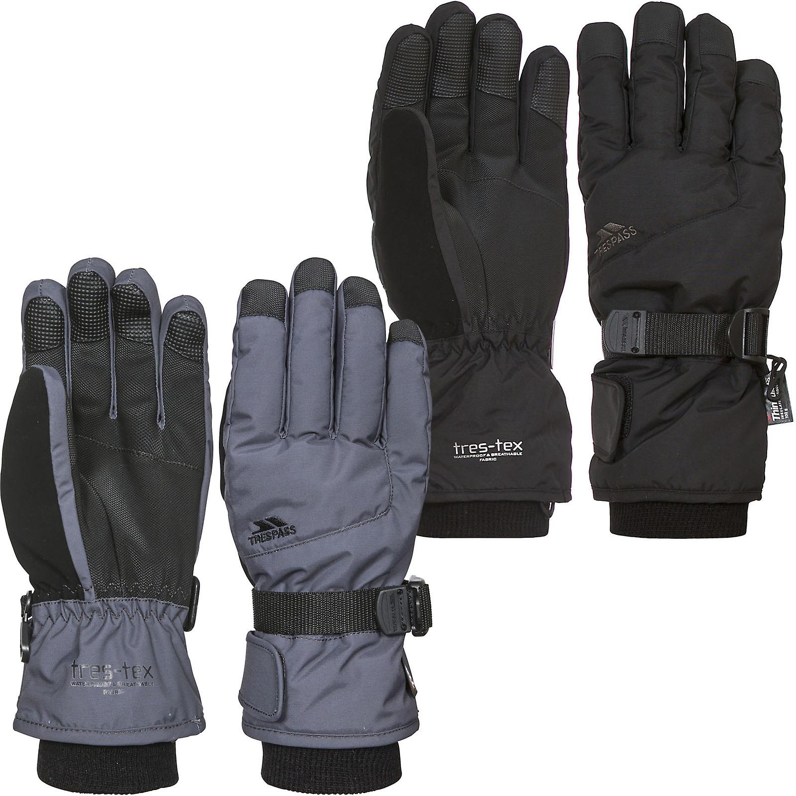 Trespass Kids Ergon II Outdoor Warm Winter Skiing Snowboarding Gloves