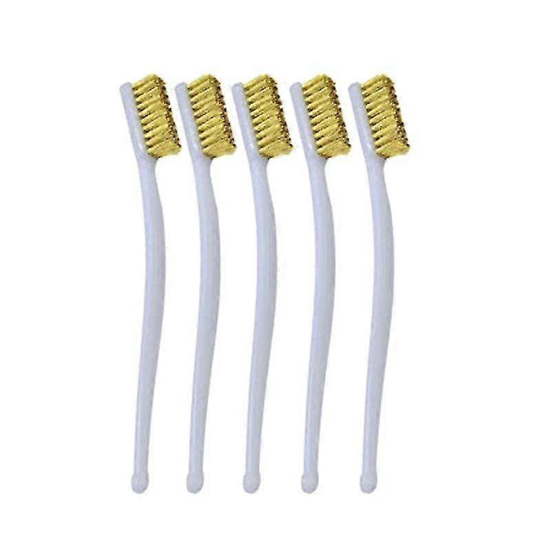 5st 3d Printer Nozzle Cleaner Tool Koppartråd Tandborste Kopparborste