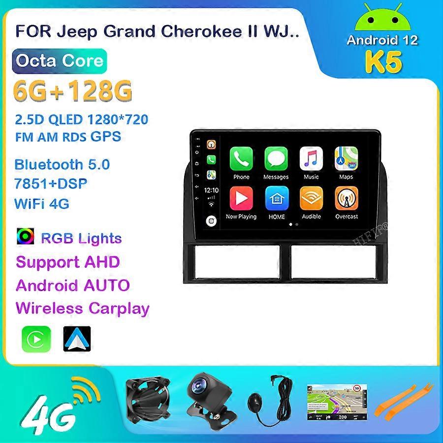 For Jeep Grand Cherokee II WJ 1998 - 2004 Car Radio Multimedia Video Player Navigation GPS Android No 2din 2 din dvd