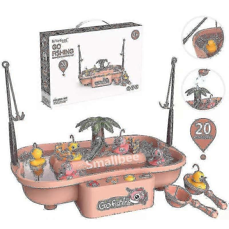 الأطفال لعبة الصيد حمام سباحة مجموعة متعددة الوظائف لعبة المياه الكهربائية التعليمية التعليم المبكر لعبة تعليمية