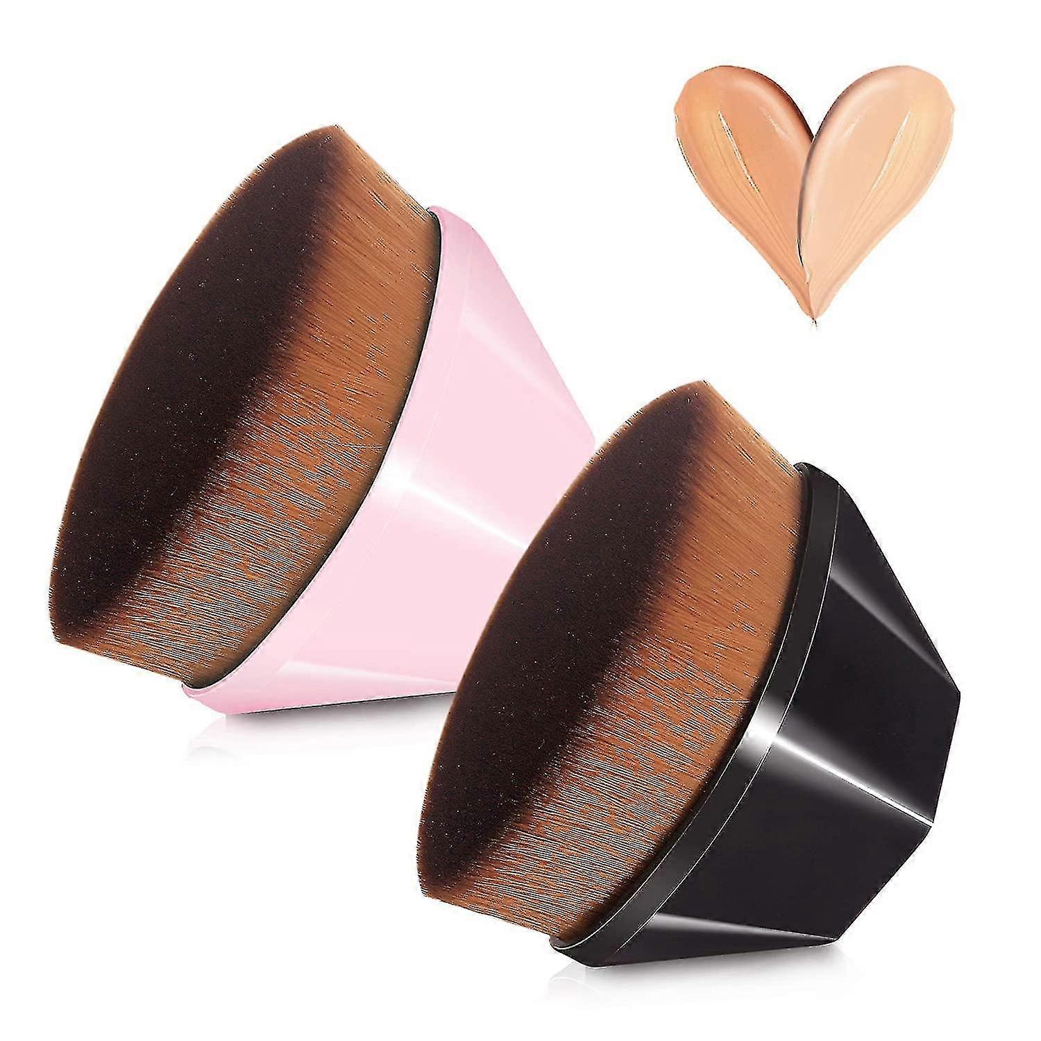 flawless Foundation Brush, Make Up Brush With Protective Case