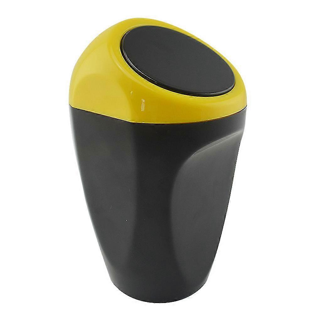 Auto Car Trash Rubbish Can Mini Dust Bin Garbage Can Waste Storage
