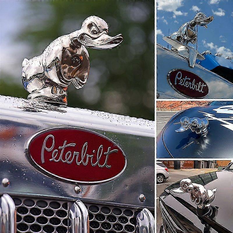 Wet Peter Pitt Duck Angry Duck Hood Ornament
