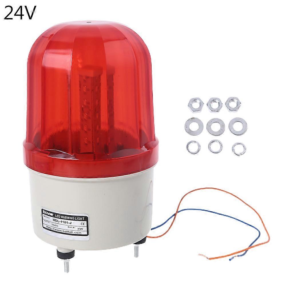 220V/12V/24V LED Alarm Light Warning Lamp Signal Buzzer Rotary Strobe Flash Sire