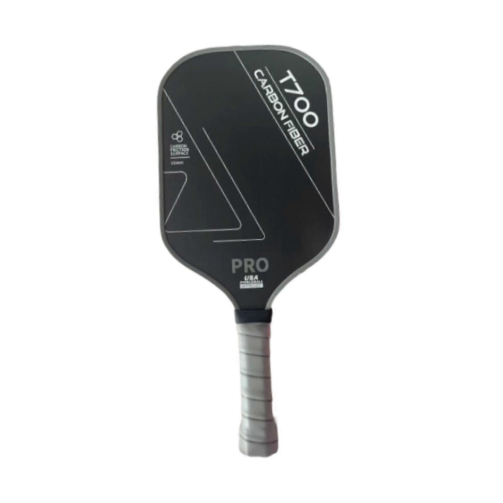 Pickleball Paddle Pickleball Racket Professional Grade Practice Lett Grå