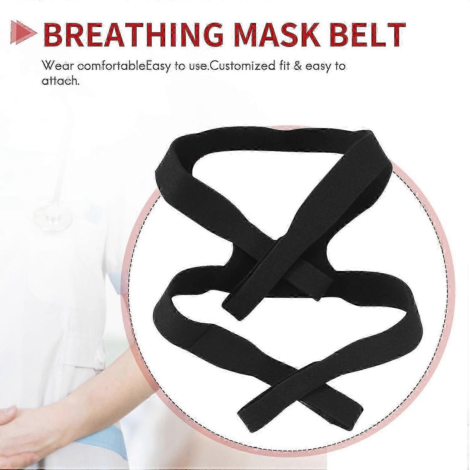 thumbnail image 2 of 4-Pack Universal CPAP Mask Headgear Straps – Fits ResMed Mirage & Philips Respironics 2 of 5