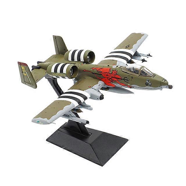Diecast Metal Alloy A10 A-10 Thunderbolt II Model 1/144 Scale Aircraft Airplane Fighter Model Toy For Collection