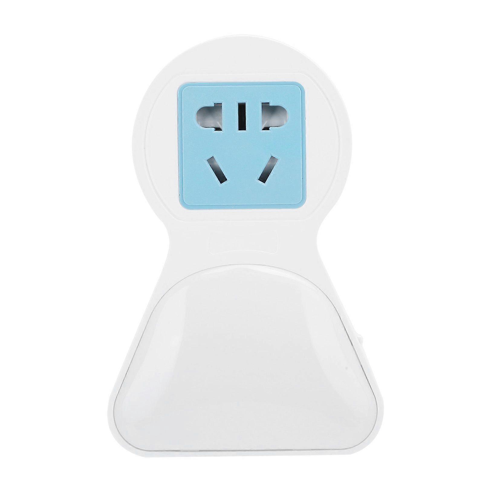 Intelligent LED Lamp Remote Control Bedside Dimmable Socket Night Light US Plug 100240V