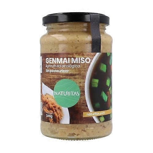 Bio unpasteurized Genmai Miso 380 g