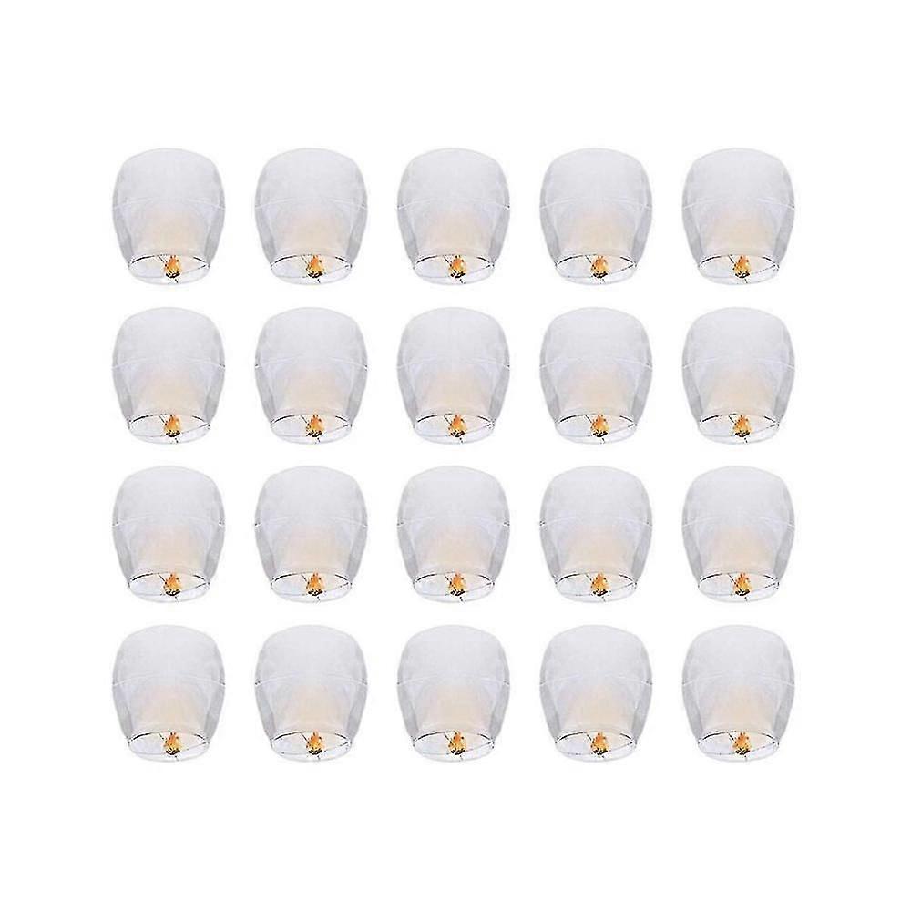 20pcs Paper Decorations Floating Paper Lanterns Frame For Weddings, Birthdays, Parties And Events H