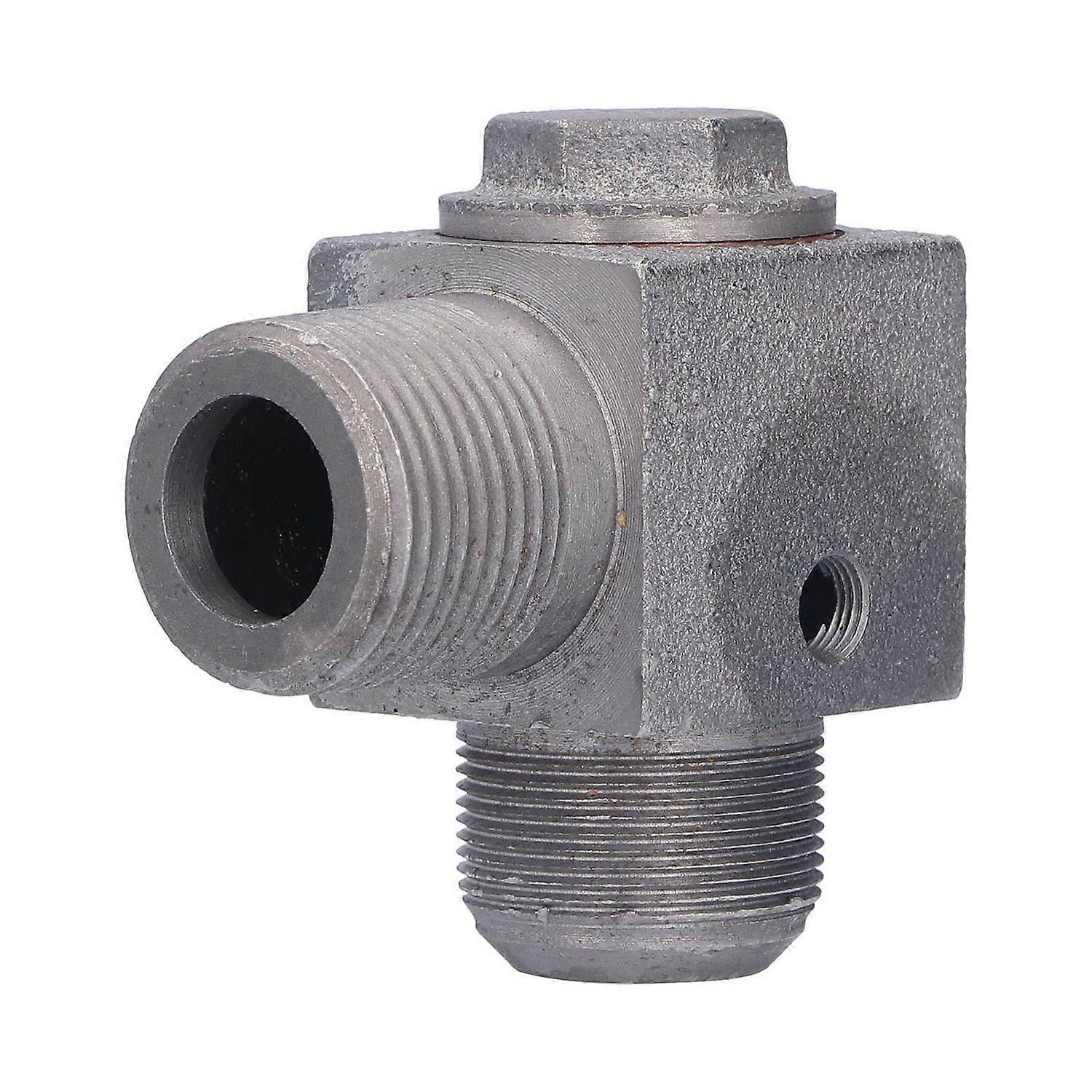 Air Compressor Check Valve One Direction Iron Check Valve Tube Connector Tool Accessories33x1.5x10mm