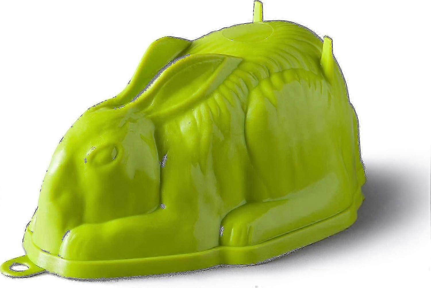 L31l Rabbit Jelly Mould-lime, Plastic