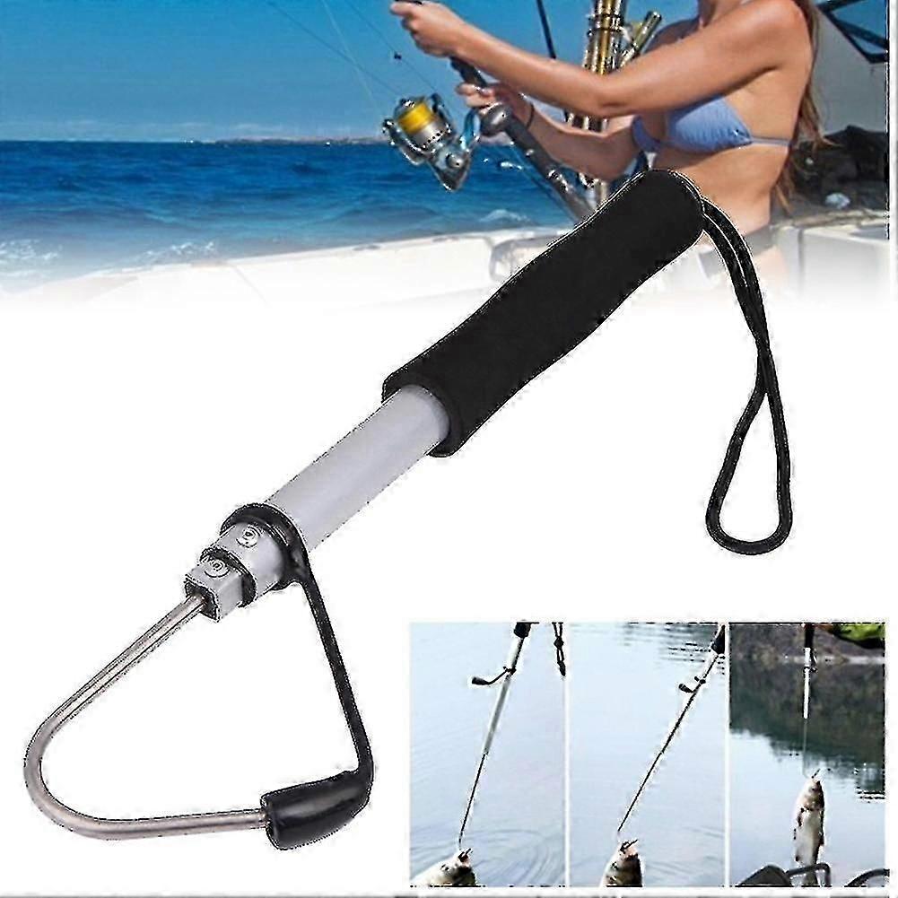 Blue Outdoor Tackle Telescopic Gaff Stainless Fish Tool