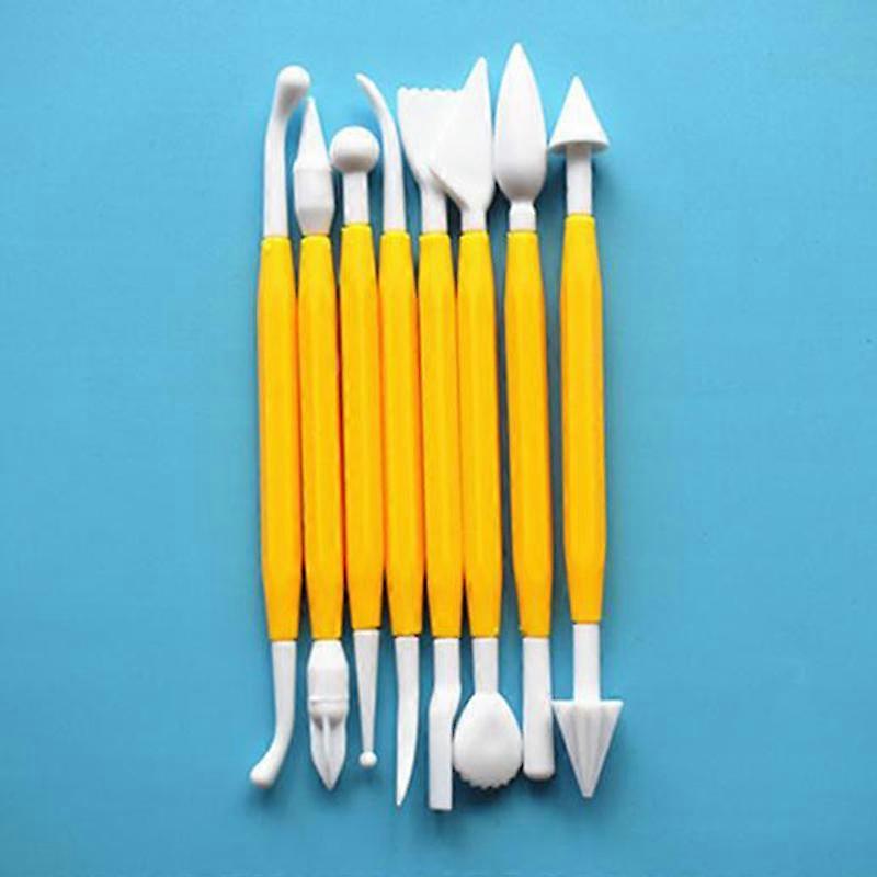 Kids Clay Sculpture Tools Fimo Polymer Clay Tool 8 Piece Set Gift For Kids