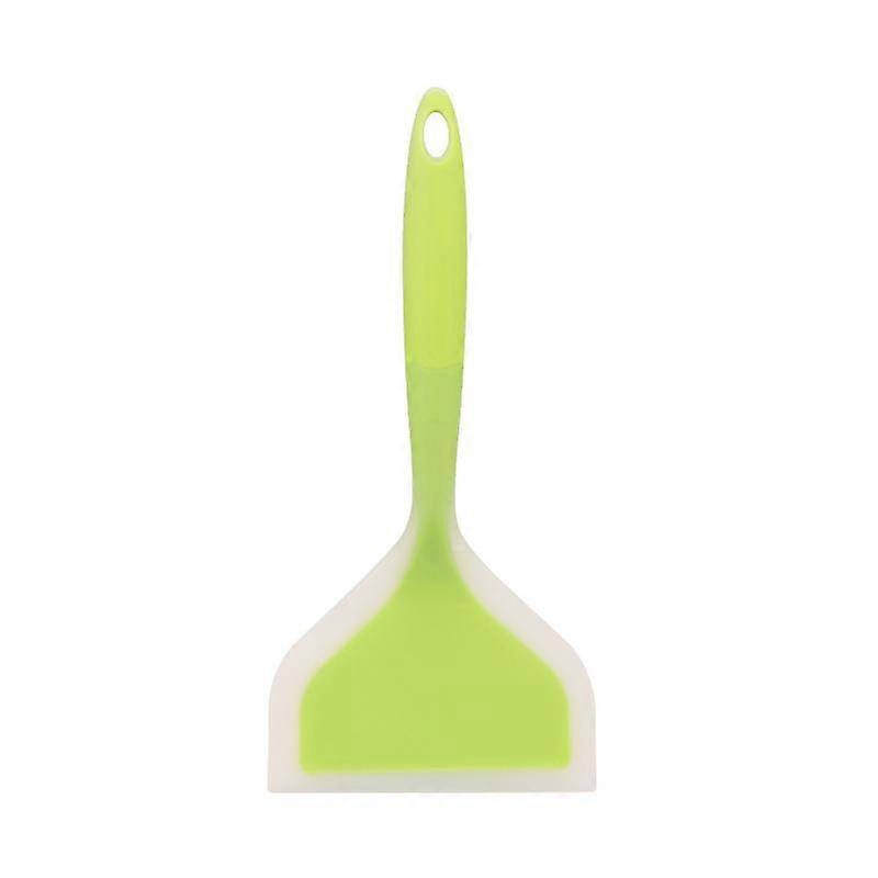Semi-transparent Silicone Spatula Jade Burning Spatula Wide-mouth Frying Spatula Home Cooking Frying Pan Spatula Kitchen Tools
