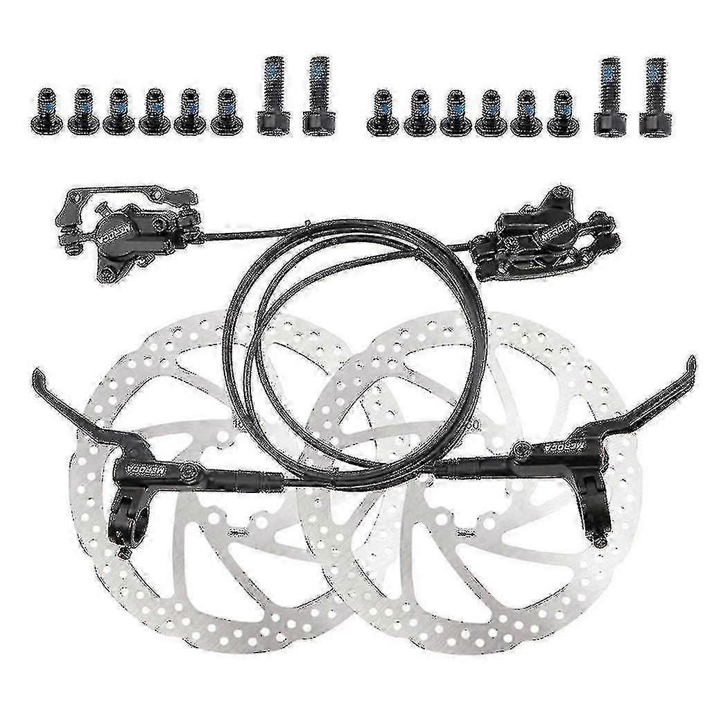 Mtb Bisiklet Hidrolik Disk Fren Seti Ön Arka Fren Çifti Disk Fren Diski