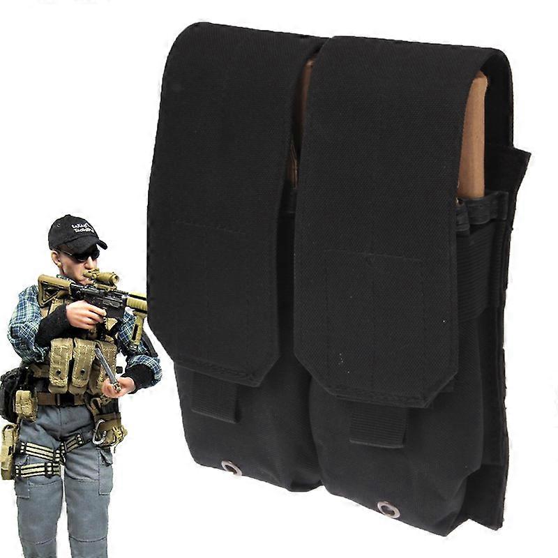 Duplex Canvas Clips Pouch with Quick Release Buckles