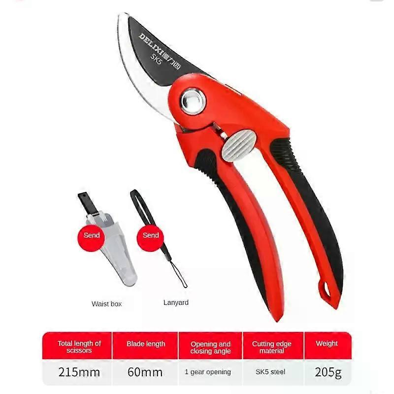 New Gardening Shears Cut Branches Scissors Pruning Shears Fruit Tree Pruning Flower Branches Orchard Scissors