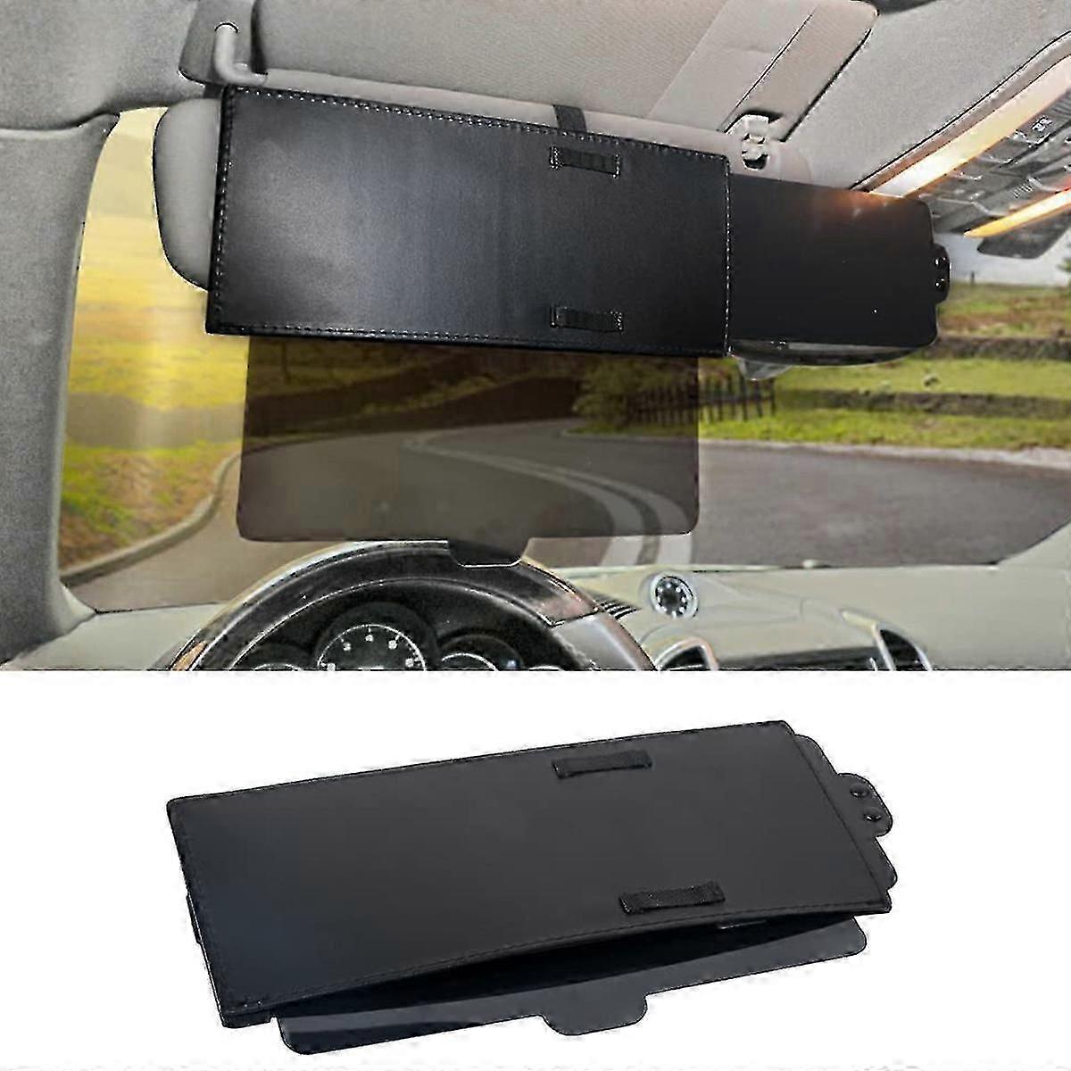 Universal Car Visor Extender Anti-Glare Adjustable Sunshade Extender for Most Autos