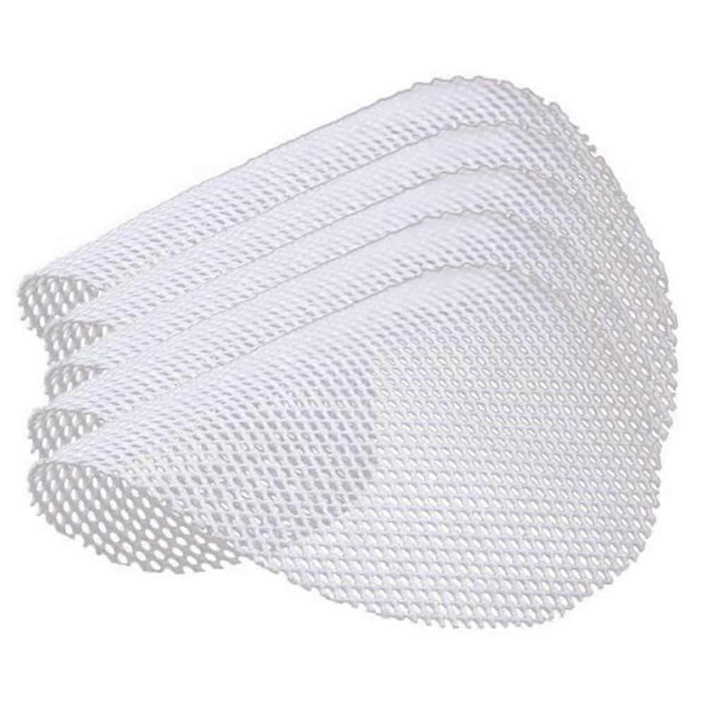 5 Pcs Silicone Steamer Mesh Mats, Reusable Non-Stick Round Steamer Pad for Steamed Buns Baking Pastry