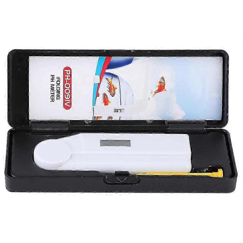 Portable PH Meter for Water and Soil Testing 0.00 to 14.00 pH Folding Tester Tool