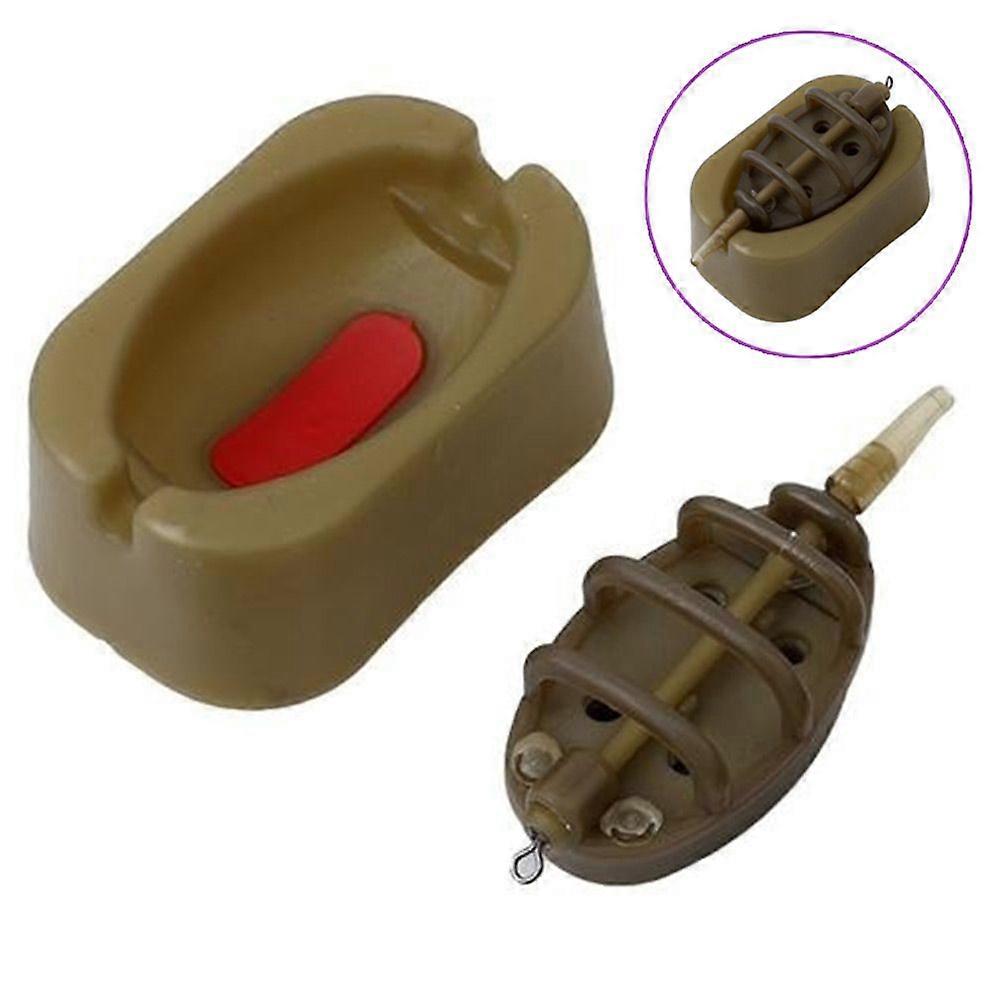 FLYSAND Fishing Feeder Tool Multiple Sizes Carp Lure Casting Mold Plastic Material