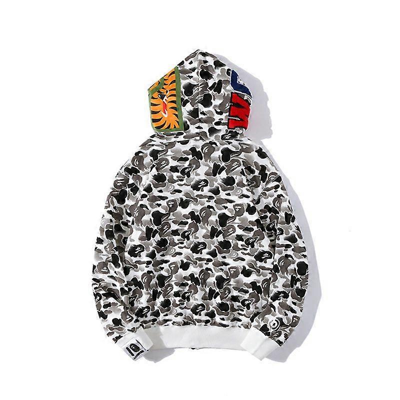 Casaco de moletom com zíper completo para homens Presente