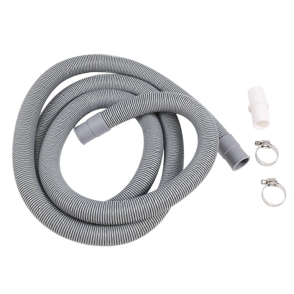 Drain Hose Extension for Washing Machines,2M Drain Hose Universal Washing Machine Hose,Drain Hose Dishwasher Extension