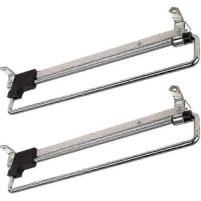 2 Pcs Sliding Coat Hanger Rack Telescopic Coat Rack Pull-out Clothes Rack 250 Mm