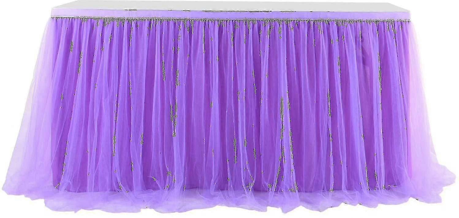 9ft Puffy Skirt Tablecloth Size (2.75m*0.77m)