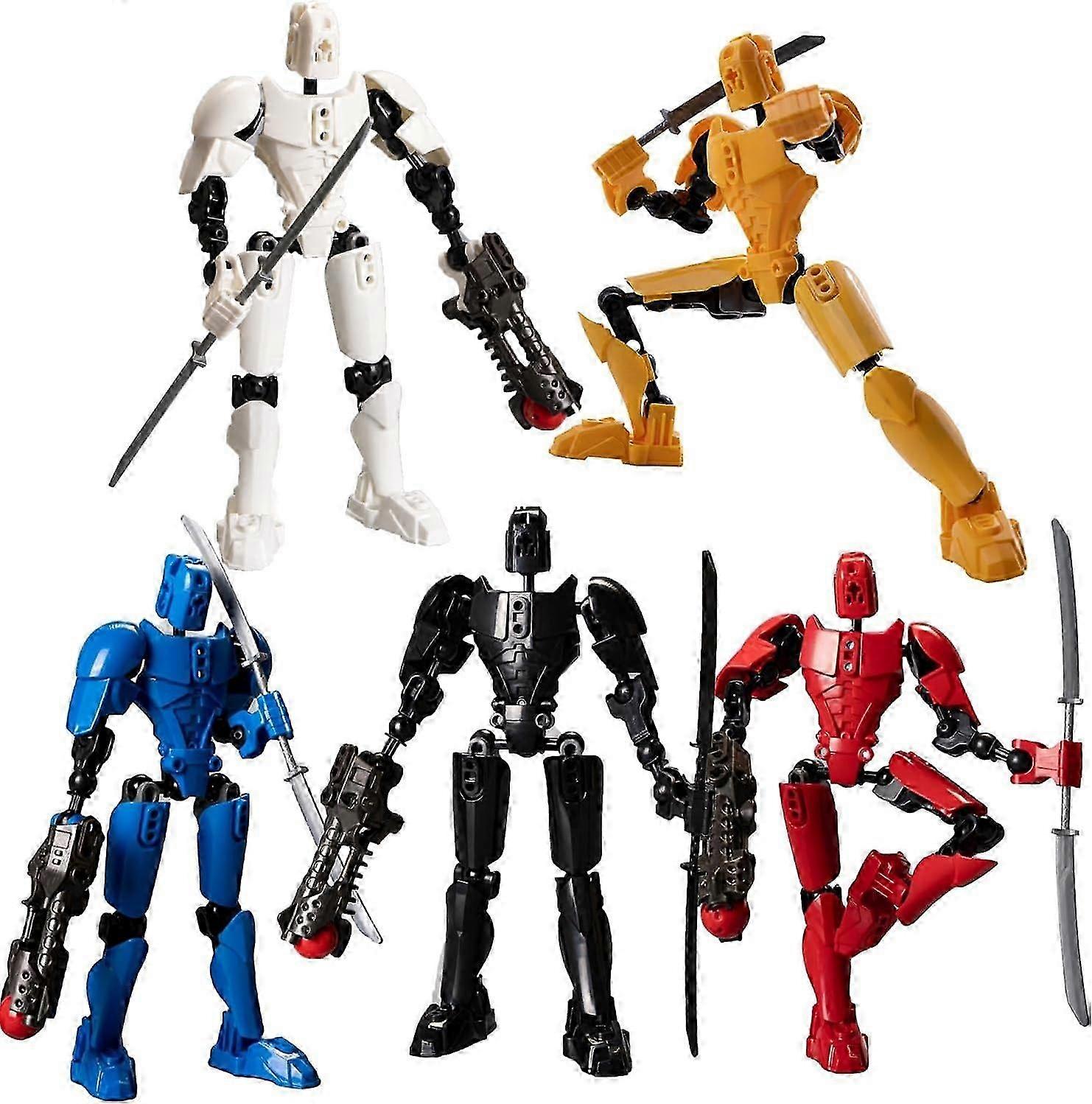 T13 Action Figure,Robot Action Figure,T13 Action Figure 3D Printed Multi-Jointed Movable,13 Action F