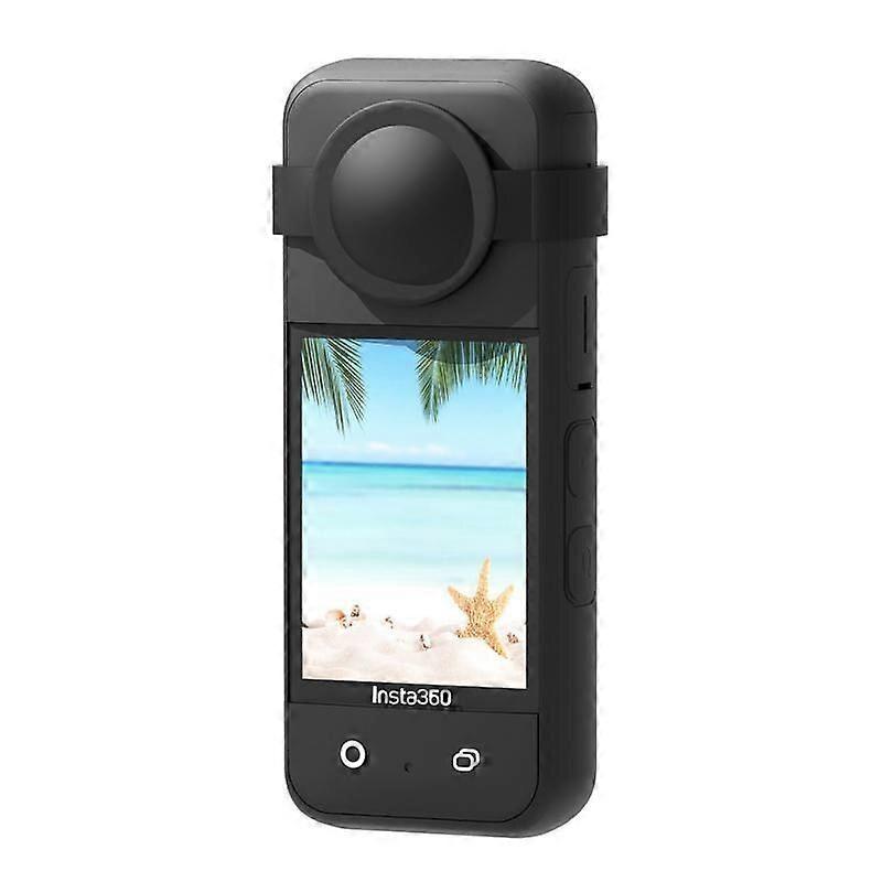 Silicone Sleeves For Insta360 ONE X3 Screen Films Panoramic Action Camera Dustproof