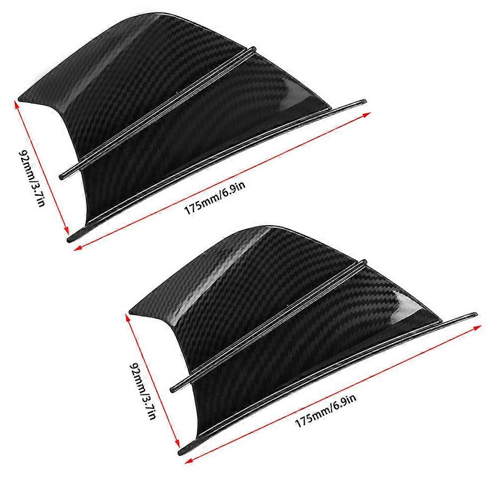 Motorcycle Aerodynamic Winglets ABS Wing Spoiler Universal Modification Accessory