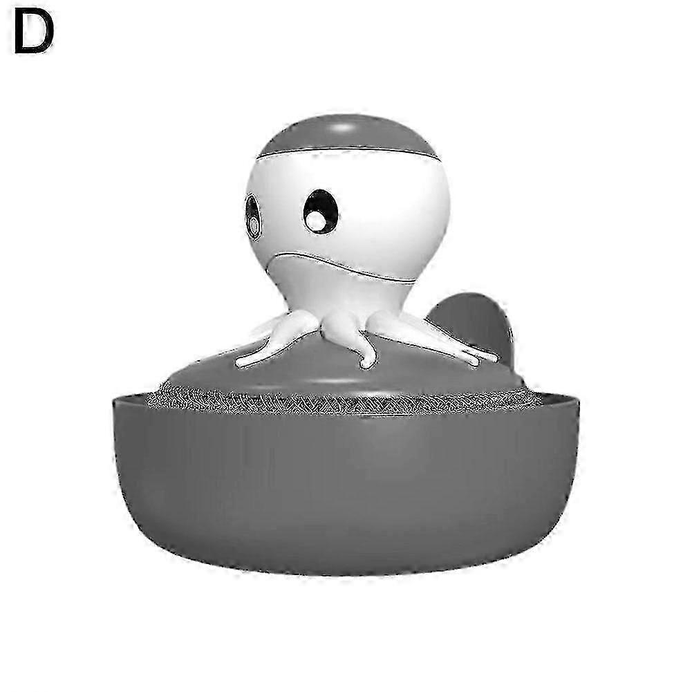 Hogar 9.5cm Octopus Cepillo para lavar platos Detergente de prensa automática