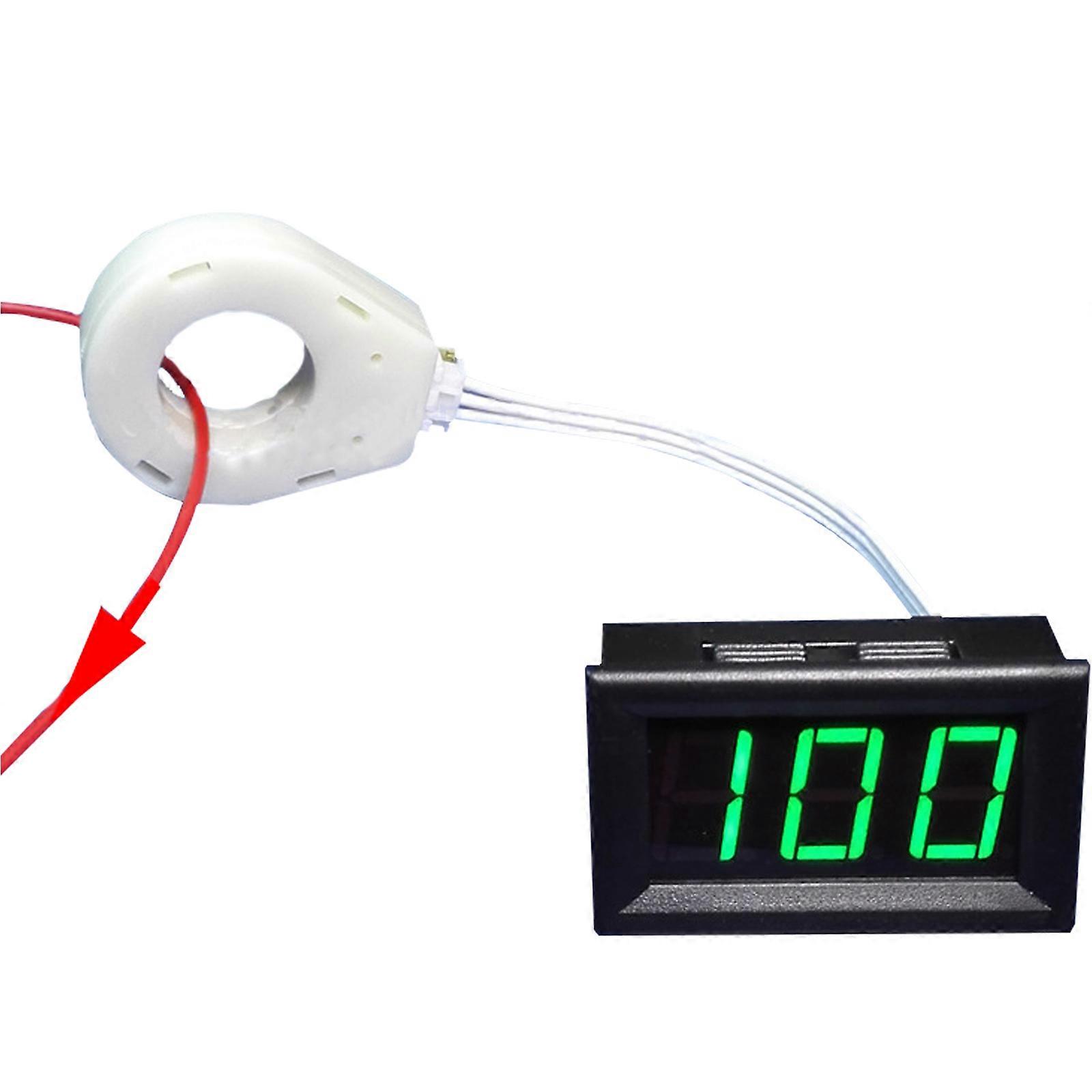 Digitales Voltmeter Amperemeter DC120V 50-400A Ampere Spannung Strommesser Tester 3Bit Bunte LED-Anzeigetafel